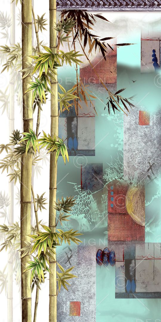 中国风印花华亿平台图片