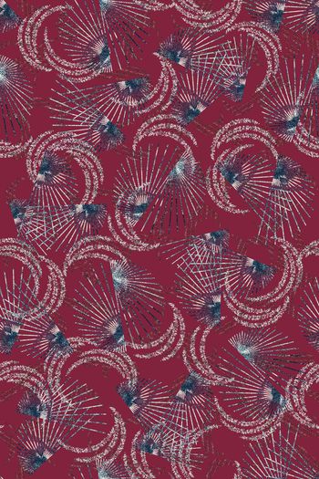 线条印花华亿平台图片