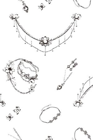 项链印花华亿平台图片