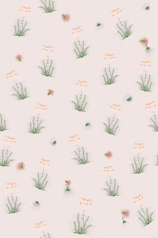 小清新印花华亿平台图片