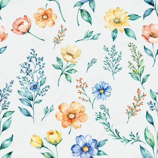 植物印花华亿平台图片