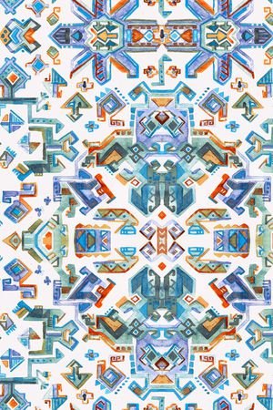 水彩印花华亿平台图片