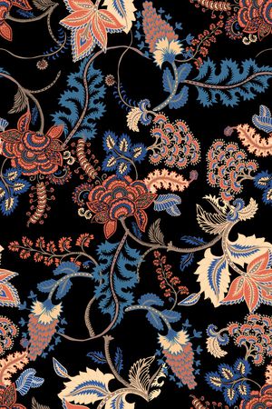 古典花纹印花华亿平台图片