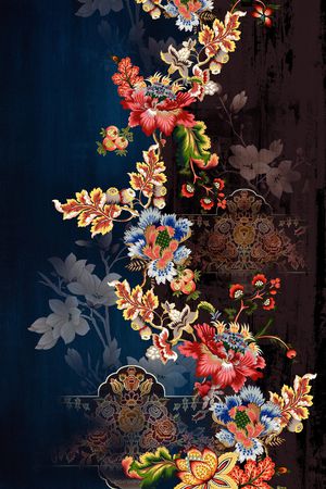 定位花印花华亿平台图片