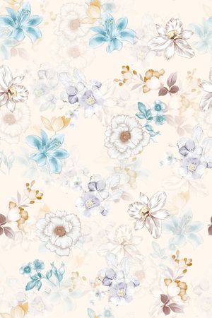 小清新印花华亿平台图片