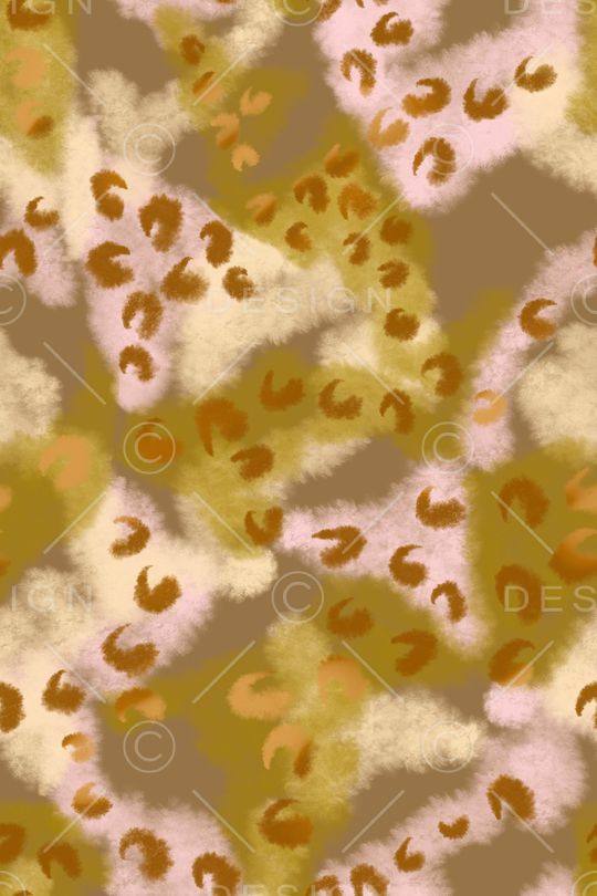 豹纹印花华亿平台图片