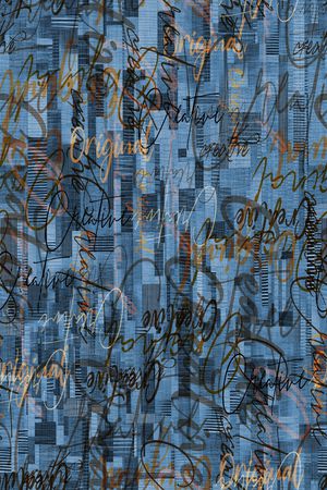 抽象印花华亿平台图片