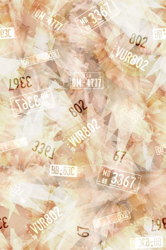 车牌印花华亿平台图片