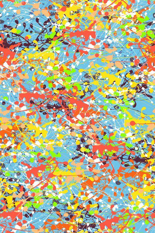 抽象印花华亿平台图片