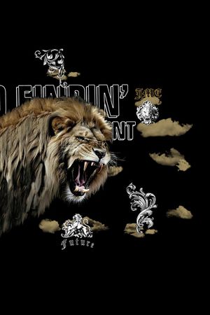 狮子印花华亿平台图片