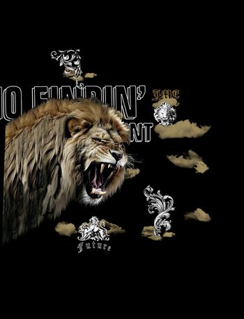 狮子印花华亿平台图片