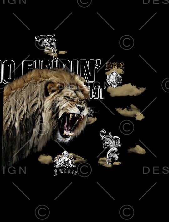 狮子印花华亿平台图片