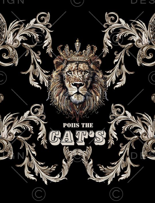 狮子印花华亿平台图片