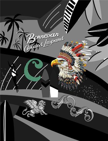 鹰印花华亿平台图片