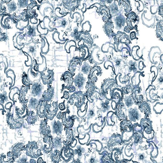 晕染肌理印花华亿平台图片