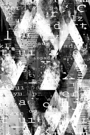 黑白印花华亿平台图片