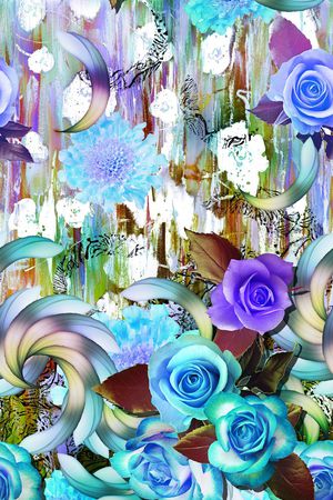 时尚定位印花华亿平台图片