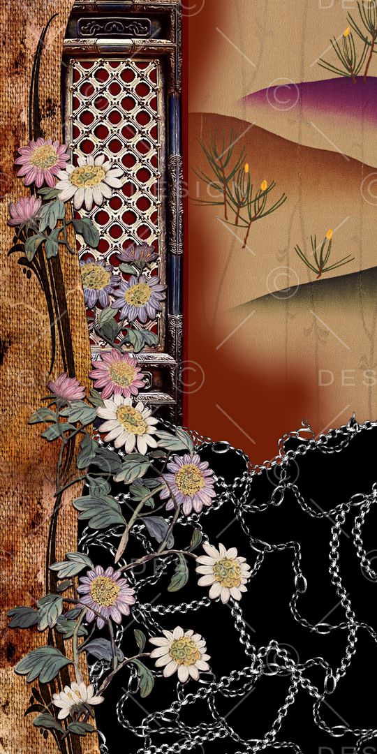 定位花印花华亿平台图片