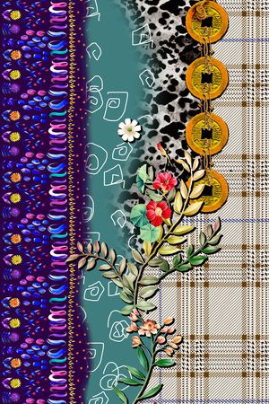 中国风印花华亿平台图片