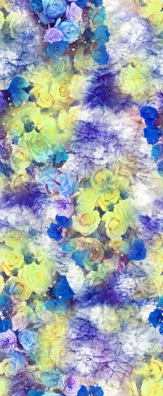 爆款散花印花华亿平台图片