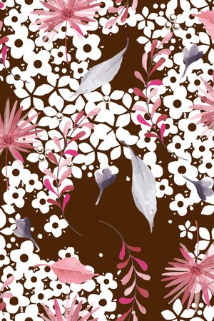 小碎花印花华亿平台图片