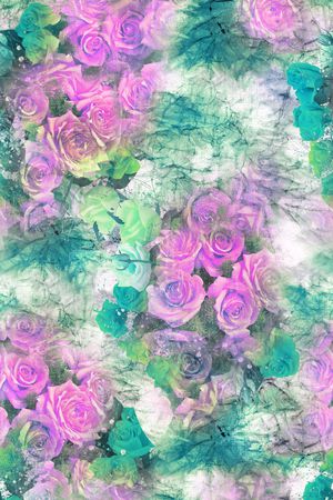 爆款散花印花华亿平台图片