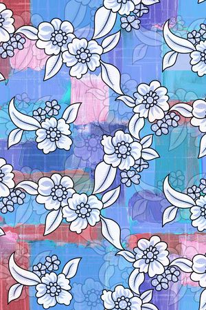 晕染肌理印花华亿平台图片