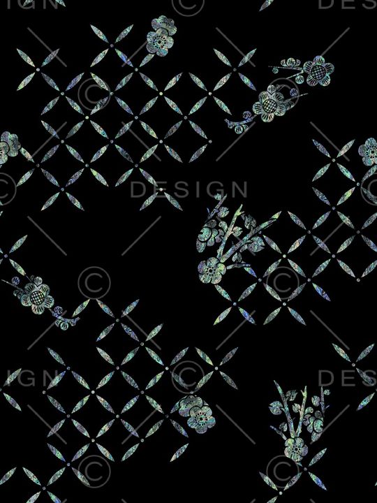 几何印花华亿平台图片