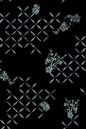 几何印花华亿平台图片