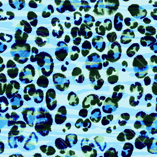 豹纹印花华亿平台图片