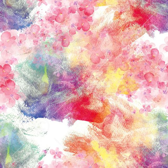 晕染肌理印花华亿平台图片