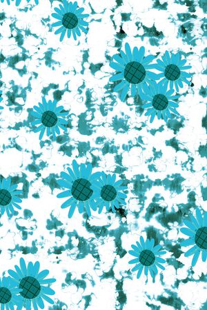 晕染肌理印花华亿平台图片