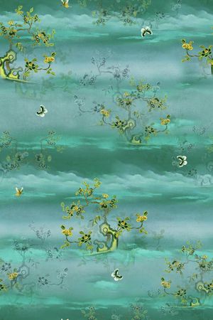 中国风印花华亿平台图片