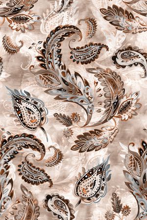 真丝印花华亿平台图片