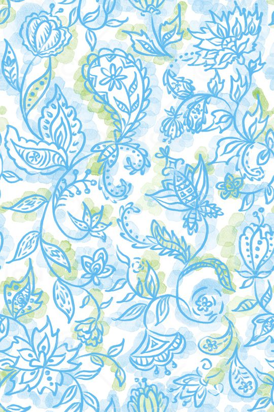 小清新印花华亿平台图片