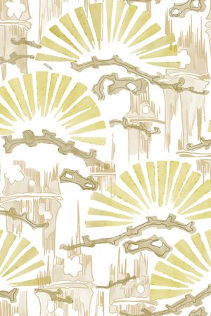 竹子印花华亿平台图片