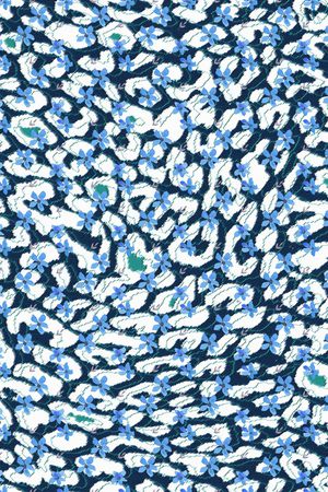 动物纹印花华亿平台图片