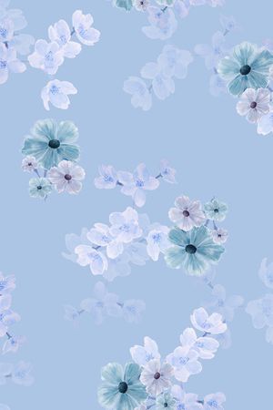 小清新印花华亿平台图片