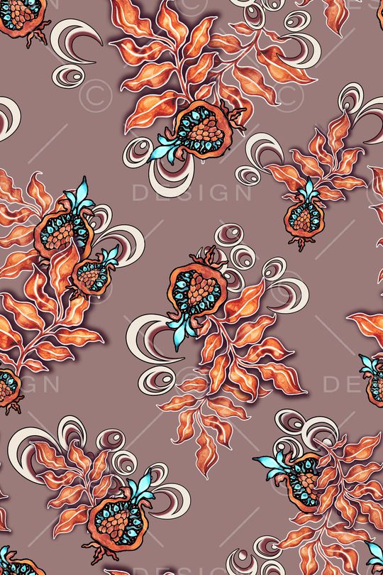 石榴印花华亿平台图片