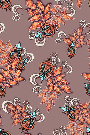 石榴印花华亿平台图片