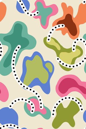 抽象印花华亿平台图片