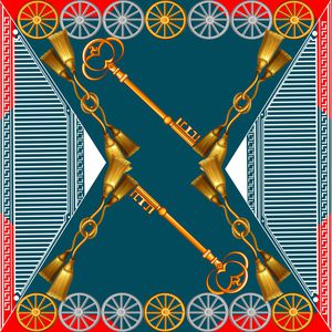 民族风印花华亿平台图片