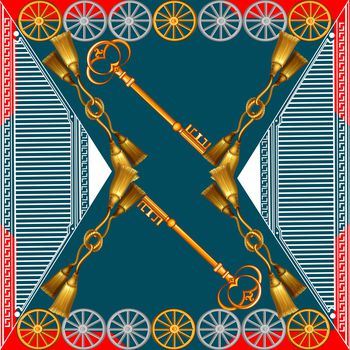 民族风印花华亿平台图片