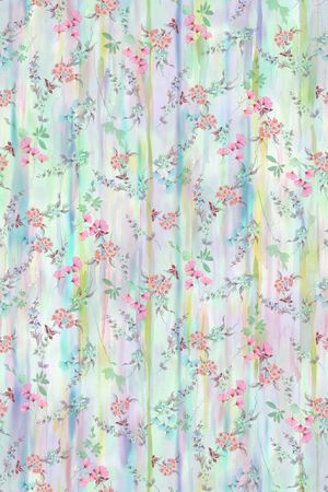 小碎花印花华亿平台图片