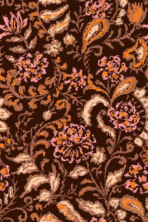 民族风印花华亿平台图片