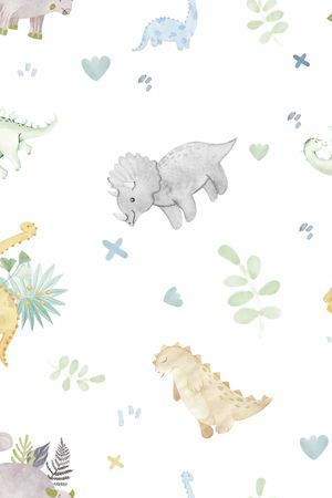 卡通动物印花华亿平台图片