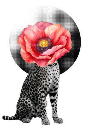 人物印花华亿平台图片