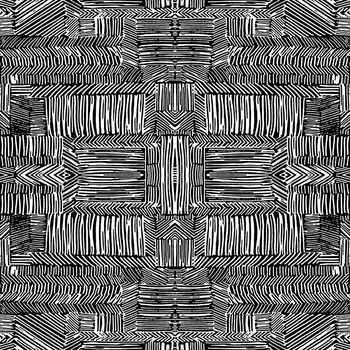 黑白印花华亿平台图片