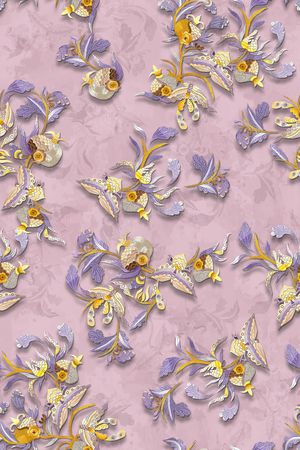 中国风印花华亿平台图片