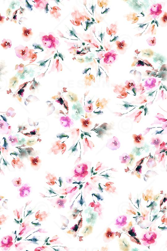 白底花印花华亿平台图片